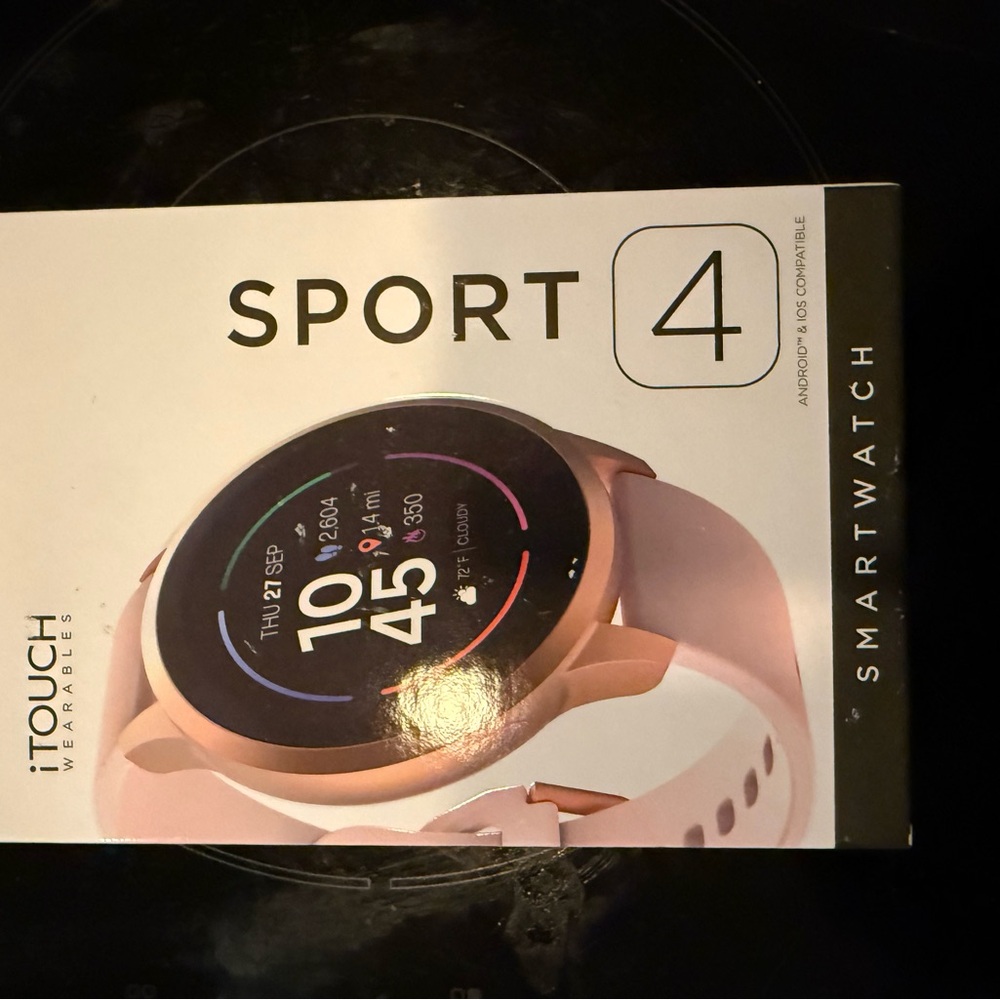 Sport 4 Smartwatch - Rose Gold